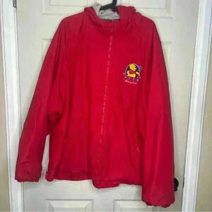 Disney Winnie the Pooh Disneyland Resort Vintage 90's Hooded Jacket size XXL